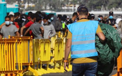 En el muelle de Arguineguín (Islas Canarias) se están vulnerando los derechos humanos.