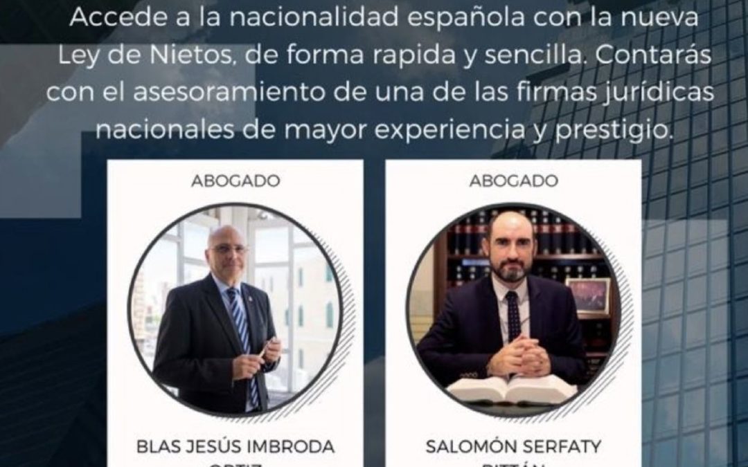 Nacionalidad Española – Ley de Memoria Democrática