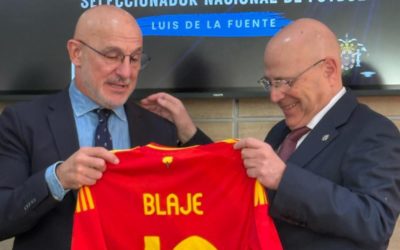Encuentro con el Seleccionador Nacional de Fútbol Luis de la Fuente