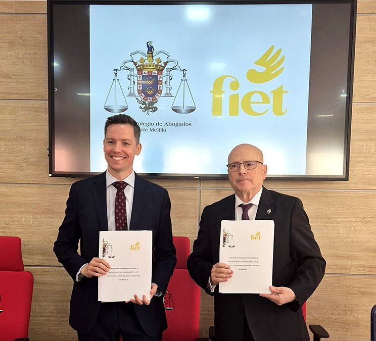 El Colegio de Abogados de Melilla y la ONG FIET firman un convenio para reforzar la protección jurídica de las víctimas de trata en la ciudad